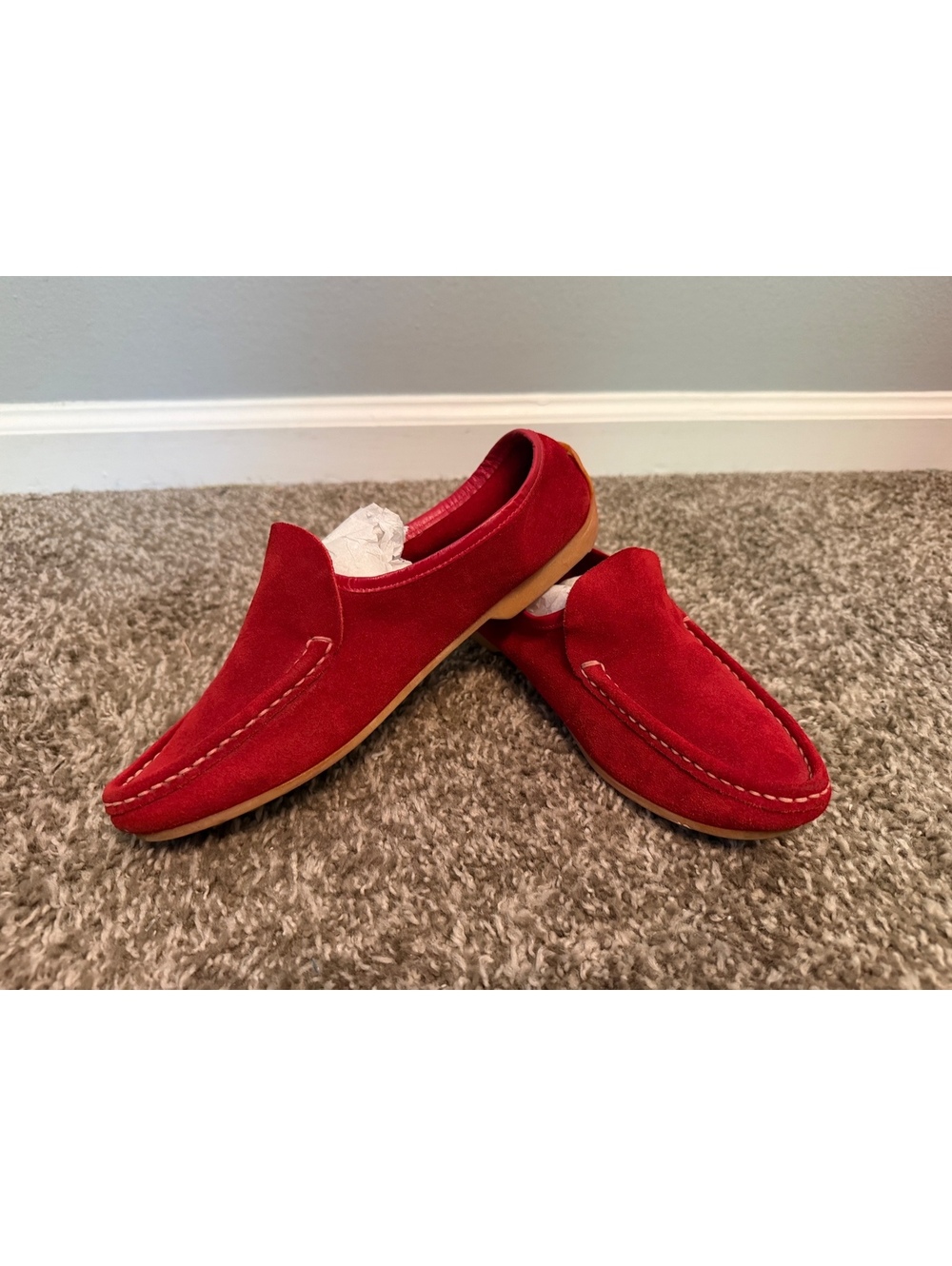 Bernardo Guidabene Suede Loafers Women’s 8